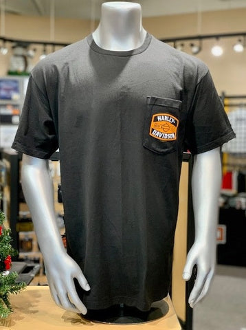 Men's HD Belt S/S Pocket T-Shirt with Custom Dealer Imprint