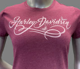 Ladies HD Deep Scroll S/S T-Shirt with Custom Dealer Imprint