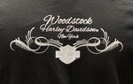 Ladies HD Rolling Steel Short Sleeved T-shirt with Custom Dealer Imprint