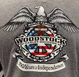 Men's HD #1 Again! S/S T-Shirt with Custom Dealer Imprint