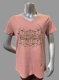 Ladies HD Fire It Up S/S T-Shirt with Custom Dealer Imprint