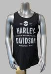 Men's HD Skull Stack Tank Top with Custom Dealer Imprint