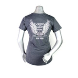 Ladies HD Metallic WG short sleeve shirt with Custom Dealer Imprint