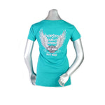 Ladies HD Windy Wings short sleeve shirt with Custom Dealer Imprint